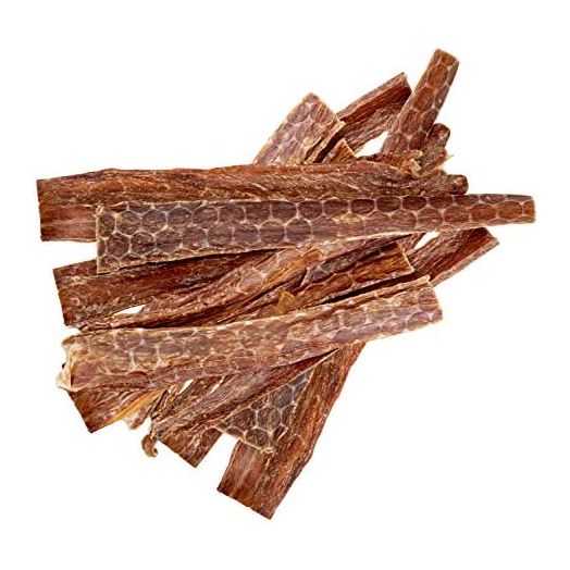 Beef Esophagus Dog Treats (6 INCHES) Grass Fed with No Added Hormone All Natural Jerky Dog Treats - Dog Chews Rich in Glucosamine & Chondroitin for Joint Health