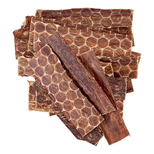 Beef Dog Treats Esophagus (6 Inches) - 100% Natural Healthy Chews for Dogs - Meat Jerky Snack with No Preservatives, Hormones & Antibiotics from Grass Fed Cattle by Hotspot Pets (20 Pack)