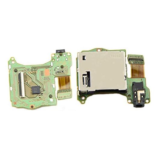 WirelessFinest Card Slot Reader Game Cartridge Tray Headphones Jack Port Replacement for Nintendo Switch Repair Part