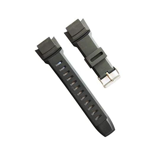 g24 16mm x 25mm Black Replacement Watch Band Strap