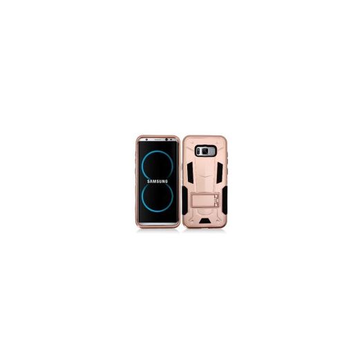 Rose Gold Contempo Tech Stand Case For Samsung Galaxy S8 Phone