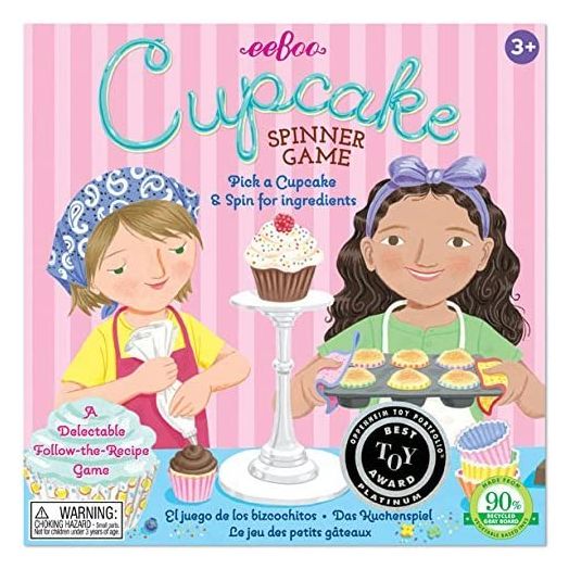 eeBoo Cupcake Spinner Game