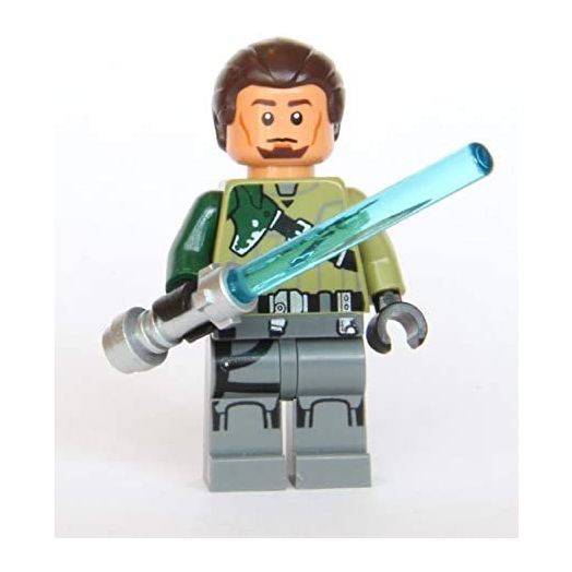 LEGO Star Wars Rebels Minifigure - Kanan Jarrus with Lightsaber (Brown Hair)