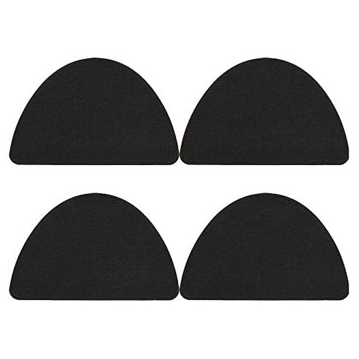 Shoe Toebox Toeburst Blowout Hole Prevention Insert/Patch (Black)