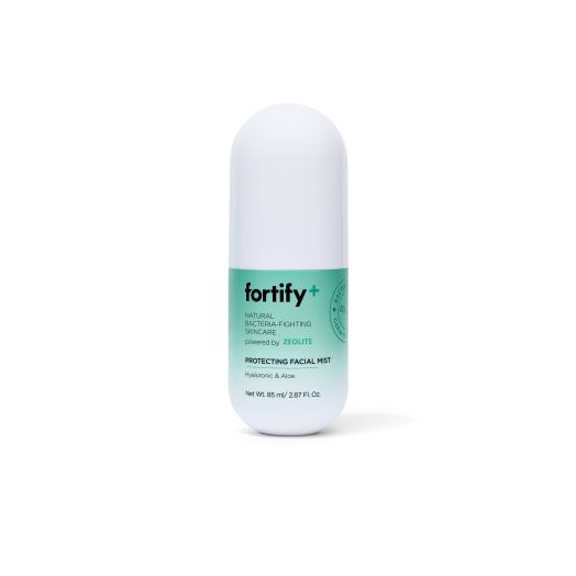 Fortify + Natural Germ-Fighting Skincare, Protecting Facial Mist - Travel Capsule W/ Hyaluronic Acid & Aloe, Hydrating + Refreshing - 2.87 FL OZ