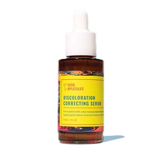 Good Molecules Discoloration Correcting Serum 1 Fl. Oz! Formulated With Tranexamic Acid And 4% Niacinamide! Improves The Appearance Of Age Spots, Acne Scars, Hyperpigmentation, And Sun Damage!