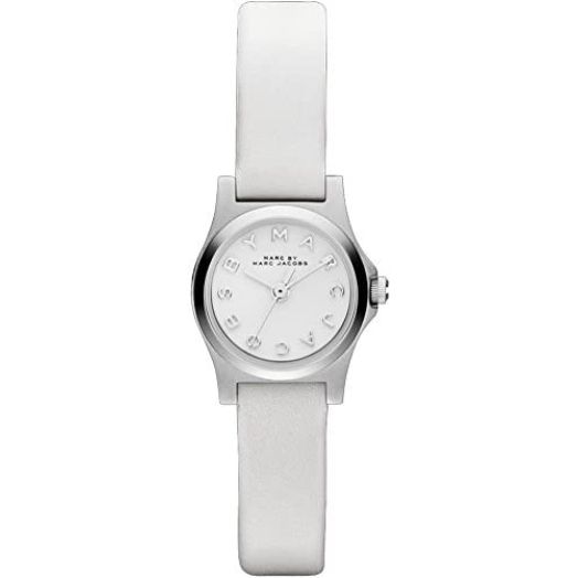Marc-Jacobs Henry Dinky White Watch MBM1234