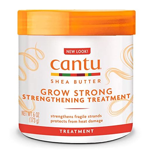 Cantu Grow Strong Strengthening Treatment with Shea Butter, 6 Ounce