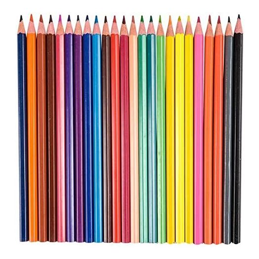 ArtCreativity Multi Colored Pencils, Pre-Sharpened Coloring Pencil Set, Color Pencils (24 Pack)