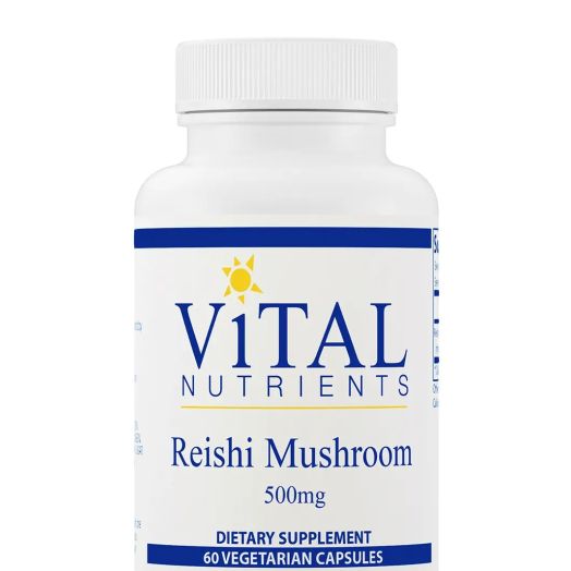 Vital Nutrients Reishi Mushroom 500 mg - 60 Vegetarian Capsules