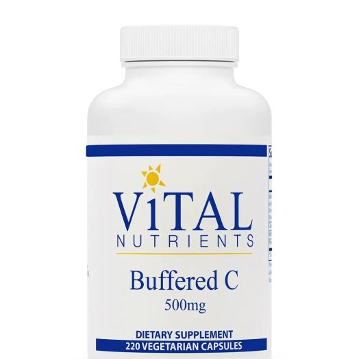Vital Nutrients Buffered C 500 mg - 220 Capsules