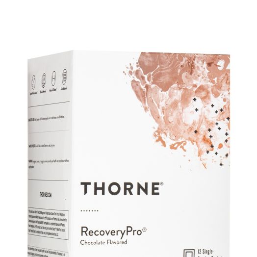 Thorne RecoveryPro Chocolate Flavored - 1 Box of 12 Single Serving Packets
