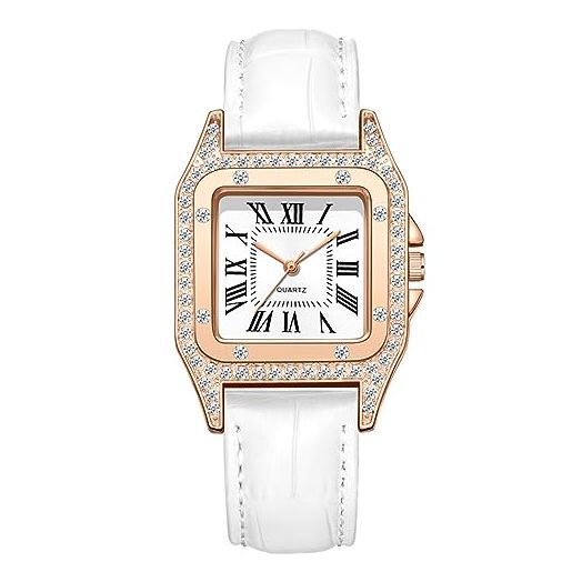 Avaner Women's Square Leather Watch