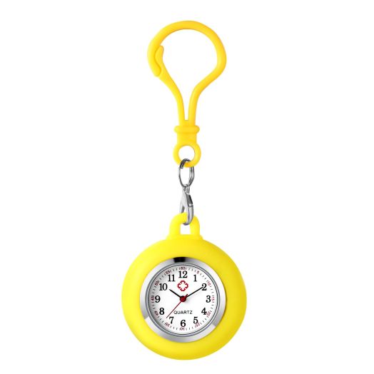 Lancardo Clip-on Silicone Pocket Watch: Backpack Buckle Watch for Men Women Nurse Doctor Climber Out Door Activities Christmas