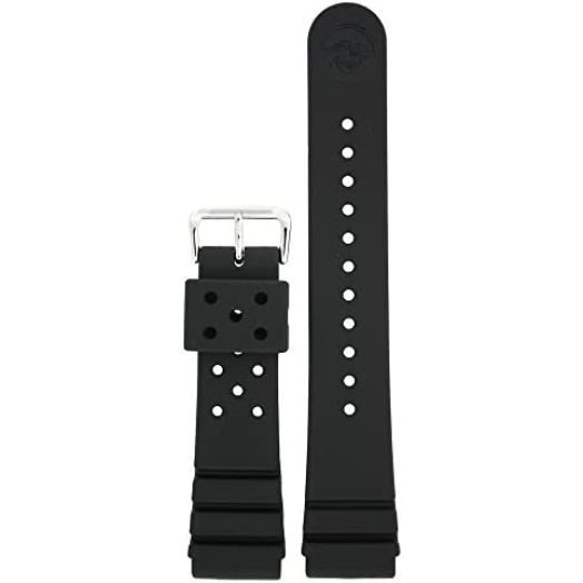 Seiko Original Rubber Watch Band 22mm Divers Model and Genuine Seiko Spring Bars