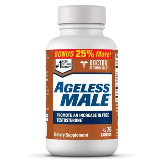 New Vitality Ageless Male Free Testosterone Booster