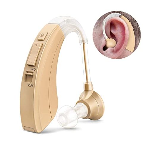 Hearing Aid for Seniors and Adults, Digital Hearing Amplifier with Adjustable Volume and Noise Reduction