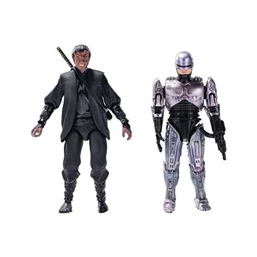 Hiya Toys Robocop 3: Robocop vs Otomo PX Edition 1:18 Scale Exquisite Mini Action Figure Two-Pack, Multicolor