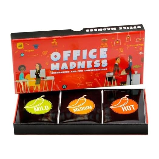 ARTAGIA Office Madness Team Building Card Game with 150 Icebreakers