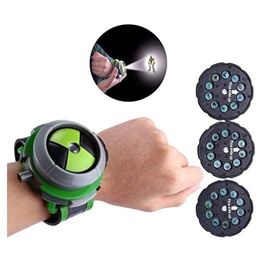 Eonthry Kids Projector Watch Toys for Ben 10 Alien Force and Mysterious Projection Action Figures Model Toy for Kids