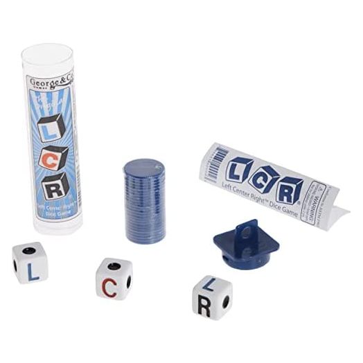 LCR Family Game (colors may vary)