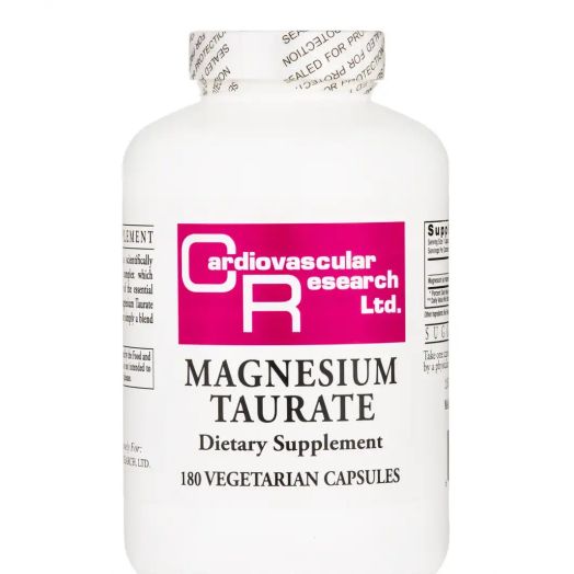 Ecological Formulas Magnesium Taurate - 180 Vegetarian Capsules