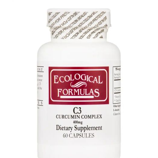Ecological Formulas C3 Curcumin Complex 400 mg - 60 Capsules