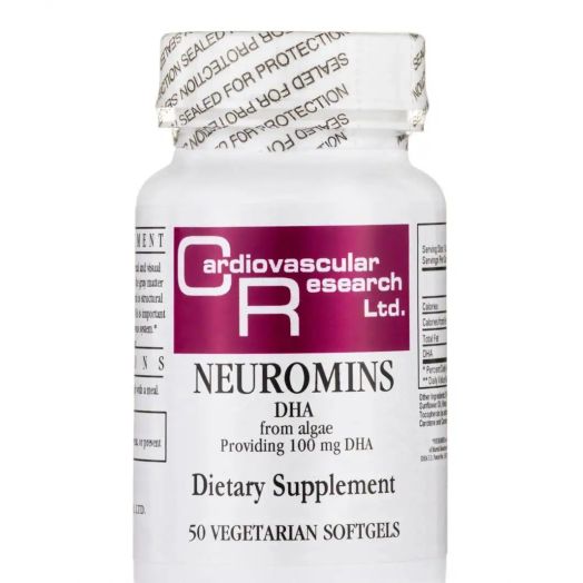 Ecological Formulas Neuromins (DHA from Algae 100 mg) - 50 Vegetarian Softgels
