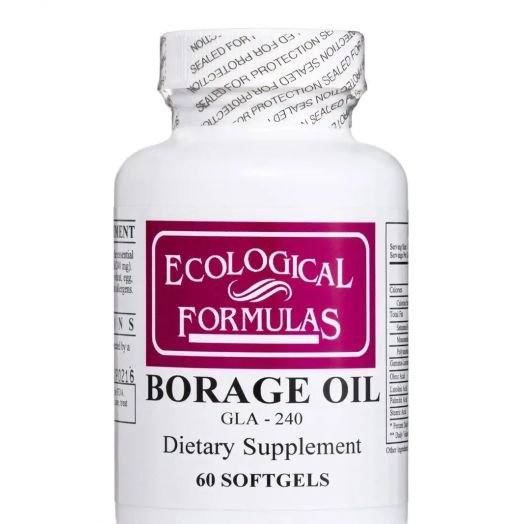 Ecological Formulas Borage Oil GLA-240 - 60 Softgels