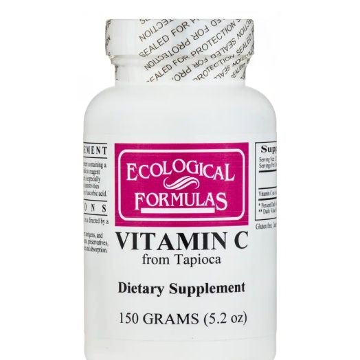 Ecological Formulas Vitamin C from Tapioca - 150 Grams