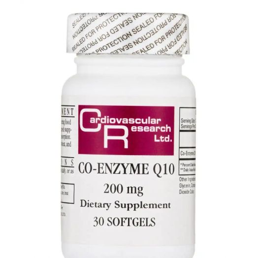 Ecological Formulas Co-Enzyme Q10 200 mg - 30 Softgels