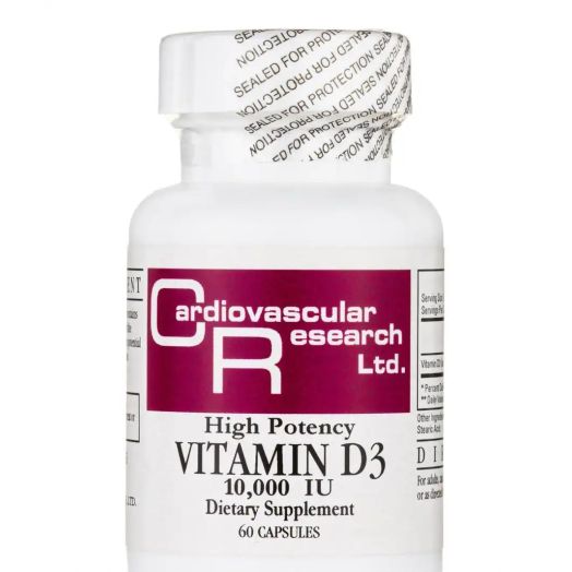 Ecological Formulas Vitamin D3 10000 IU - 60 Capsules