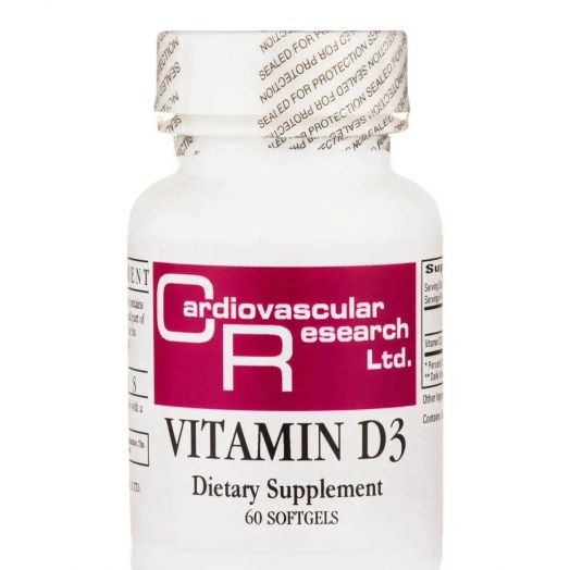 Ecological Formulas Vitamin D3 - 60 Softgels