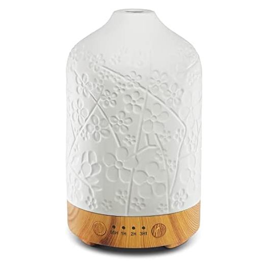 EQUSUPRO Aromatherapy Essential Oil Diffuser 100ml, LED Colors, Humidifier
