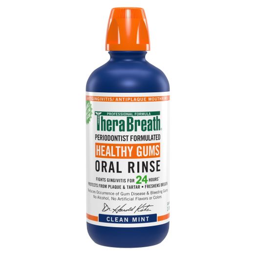 Therabreath 24-Hour Healthy Gums Oral Rinse Mouthwash, 1 Liter
