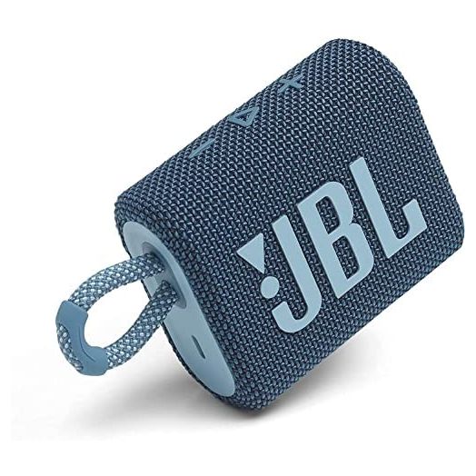 JBL Go 3 Portable Waterproof Wireless IP67 Dustproof Outdoor Bluetooth Speaker (Blue)