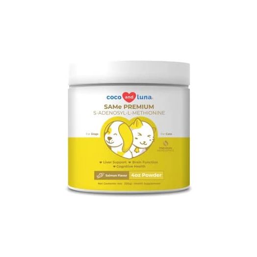 Same for Dogs - S-Adenosyl-L-Methionine, Same LQ 225, Liver Supplements for Dogs, Brain Supplement for Dogs, Promotes Cognitive Support, Dog Liver Support Supplement