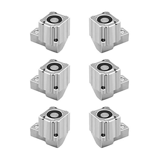 3 Pair Left Right Slider Buckle Metal Lock Latch Bracket Controller Replacement Repair Part Tool Compatible with Switch Joy-Con