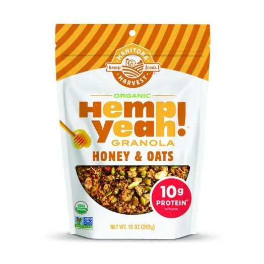 Manitoba Harvest Hemp Yeah! Granola, Honey & Oats, 10.0oz