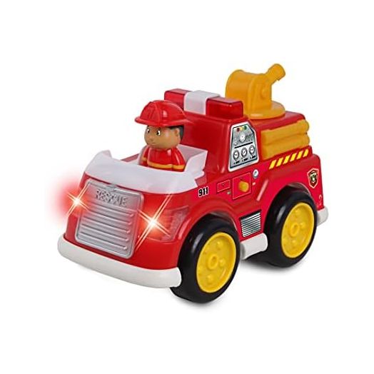 NKOK Junior Racers Lights & Sounds Fire Truck, Multi