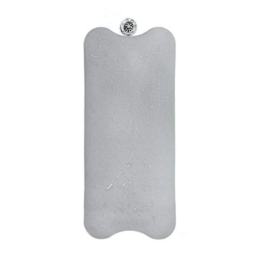 Ubbi Non-Slip Baby Bath Mat, Powerful Suction Cups, Baby Bath Tub Time Essentials, Gray