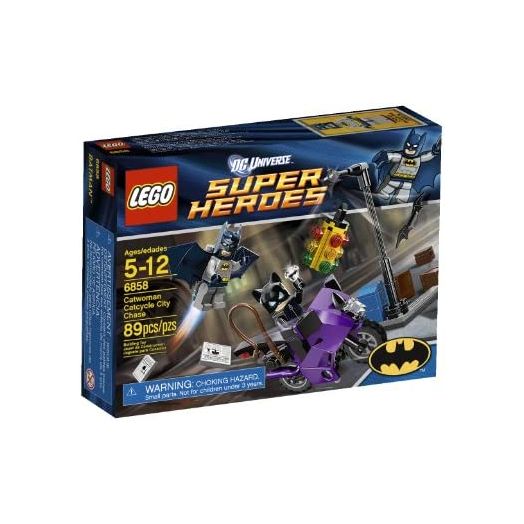 LEGO Super Heroes Catwoman Catcycle City Chase 6858