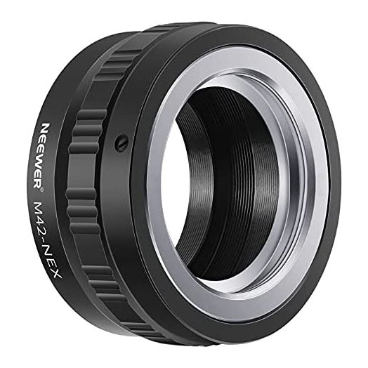Neewer Lens Mount Adapter for M42 Lens to Sony NEX E-Mount Camera,fits Sony A7 A7S/A7SII A7R/A7RII A7II A3000 A6000 A6300 NEX-3 NEX-3C NEX-5 NEX-5C NEX-5N NEX-5R NEX-6 NEX-7 NEX-VG10/20