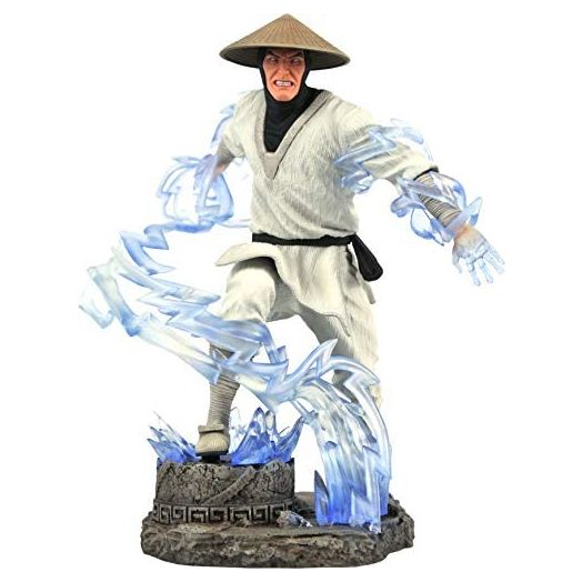 DIAMOND SELECT TOYS Mortal Kombat Gallery: Raiden PVC Figure, 10 inches