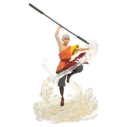 DIAMOND SELECT TOYS Avatar Gallery: Aang PVC Figure, Multicolor, 11 inches