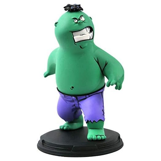 DIAMOND SELECT TOYS Marvel Animated Series: Hulk Statue Multicolor 6 inches