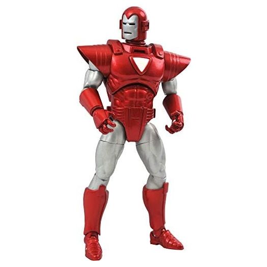 Diamond Select Toys Marvel Select: Silver Centurion Iron Man Action Figure, Multicolor
