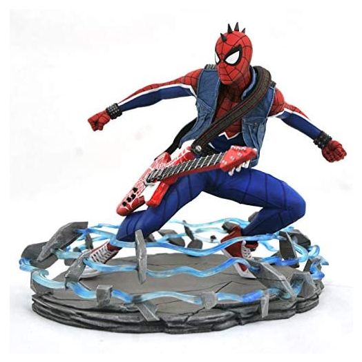 DIAMOND SELECT TOYS Marvel Gallery: Spider-Punk (Playstation 4 Version) PVC Figure, Multicolor