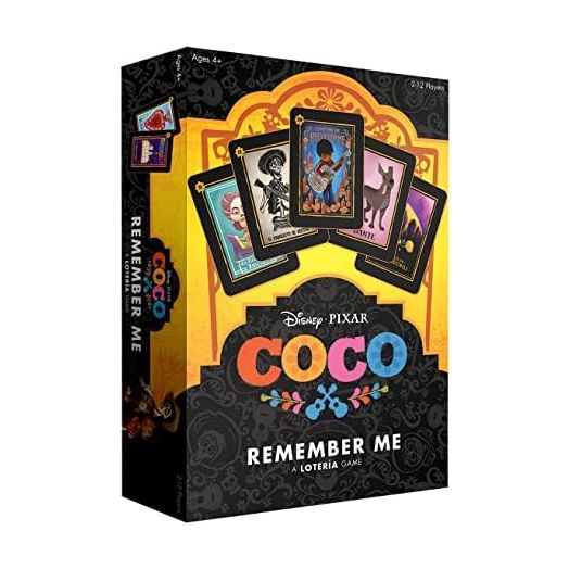 Coco Remember Me Loteria Game - Custom Artwork from Disney Pixar Film, Inspired by Mexican Culture