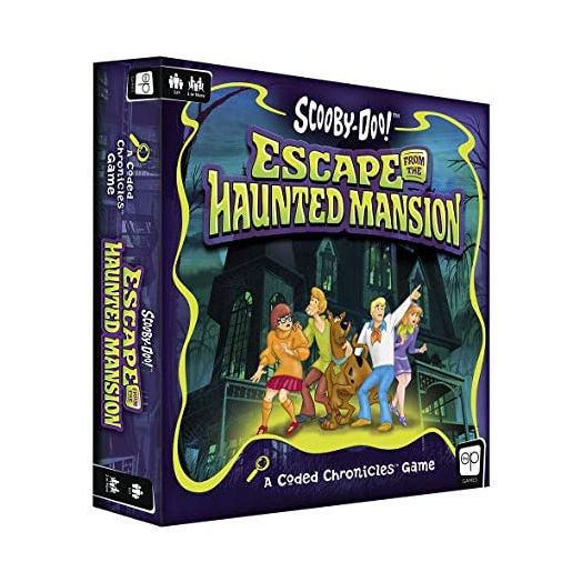 Scooby-Doo: Escape from The Haunted Mansion, A Coded Chronicles Game, Escape Room Game for Kids & Adults